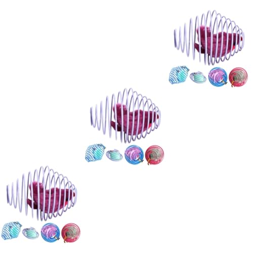 Supvox 3 Sets Katzen-unterhaltungsspielzeug Katzenspielzeug-Set Mäuse Haustier Rollspielzeug Ihre Katze Übung Mental 5 Stück * 3 Supvox 3 Sets Katzen-unterhaltungsspielzeug Katzenspielzeug-Set Mäuse Haustier Rollspielzeug Ihre Katze Übung Mental 5 Stück * 3 von Supvox