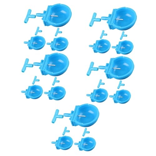 Supvox 15 STK Kaninchentrinknapf Kaninchen-trinkgerät Wassertrinker Für Haustiere Wasserspender Für Kaninchenkäfige Kaninchen-wasserbrunnen Futternapf Für Hunde Trinkschale Blue Plastik Supvox 15 STK Kaninchentrinknapf Kaninchen-trinkgerät Wassertrinker Für Haustiere Wasserspender Für Kaninchenkäfige Kaninchen-wasserbrunnen Futternapf Für Hunde Trinkschale Blue Plastik von Supvox