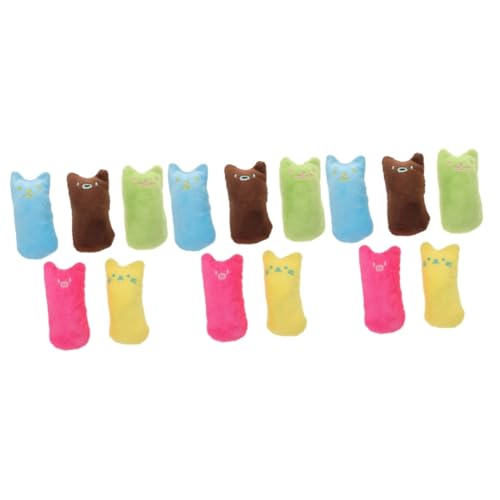 Supvox 15 STK Katzenminze Katzen Spielzeug Katzenspielzeug mit Katzenminze Bissfestes Katzenspielzeug spaß The Pleasure fröh Plüschtier Spielzeuge Kauspielzeug für Katzen Haustiergeschenk Supvox 15 STK Katzenminze Katzen Spielzeug Katzenspielzeug mit Katzenminze Bissfestes Katzenspielzeug spaß The Pleasure fröh Plüschtier Spielzeuge Kauspielzeug für Katzen Haustiergeschenk von Supvox