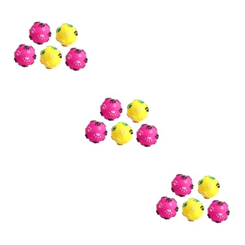 Supvox 15 STK Spielzeugball für Haustiere Soundspielzeug für Hunde Kauspielzeug für Welpen tierische bescherung knete Spielzeug Spielzeuge Lernspielzeug für Haustiere singen Katzenball Supvox 15 STK Spielzeugball für Haustiere Soundspielzeug für Hunde Kauspielzeug für Welpen tierische bescherung knete Spielzeug Spielzeuge Lernspielzeug für Haustiere singen Katzenball von Supvox
