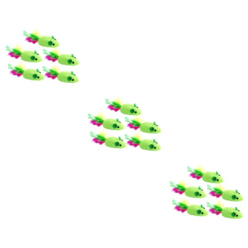 Supvox 15stücke Woven Mouse Toy Für Katzen Interaktives Spielzeug Mit Lustigem Design Strapazierfähigem Für Katzen Und Kätzchen Beschäftigung Und Zahnpflege Supvox 15stücke Woven Mouse Toy Für Katzen Interaktives Spielzeug Mit Lustigem Design Strapazierfähigem Für Katzen Und Kätzchen Beschäftigung Und Zahnpflege von Supvox