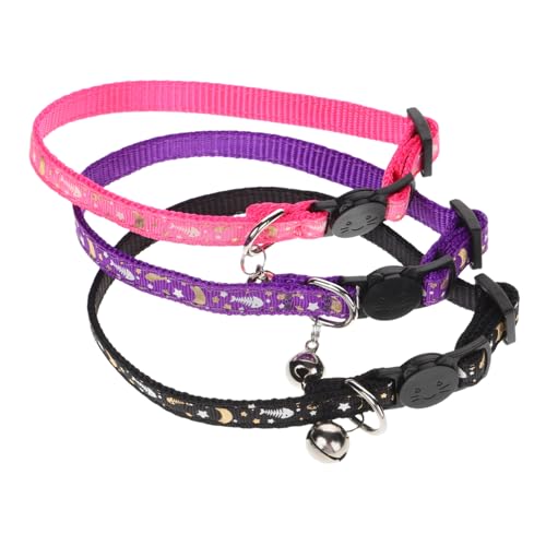 Supvox 15 Stück Leuchtende Katzenhalsbänder Für Kleine Katzen Reflektierende Katzenhalsbänder Reflektierende Kätzchenhalsbänder Welpenhalsbänder Mit Glöckchen Verstellbare Supvox 15 Stück Leuchtende Katzenhalsbänder Für Kleine Katzen Reflektierende Katzenhalsbänder Reflektierende Kätzchenhalsbänder Welpenhalsbänder Mit Glöckchen Verstellbare von Supvox