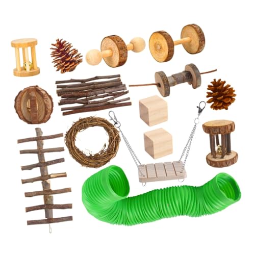 Supvox 15St Haustierspielzeug aus Holz Futterspielzeug für Meerschweinchen Wurf Rad nager Nagetierspielzeug tierisches Hamsterspielzeug Tunnel aus Kunststoff Colorful Supvox 15St Haustierspielzeug aus Holz Futterspielzeug für Meerschweinchen Wurf Rad nager Nagetierspielzeug tierisches Hamsterspielzeug Tunnel aus Kunststoff Colorful von Supvox