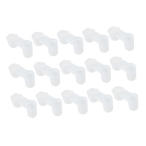 Supvox Vogelkäfig-wasserspender 15 Stück Doppel-Ports Vögel Tränke Für Tauben Papageien Supvox Vogelkäfig-wasserspender 15 Stück Doppel-Ports Vögel Tränke Für Tauben Papageien von Supvox