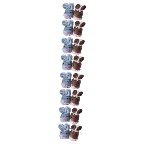 Supvox 16stücke Katzen Spielzeug Mäuse Interaktives Katzenspielzeug Natürlichen Instinkte Für Indoor-Katzen Braune Und Graue Mäuse Supvox 16stücke Katzen Spielzeug Mäuse Interaktives Katzenspielzeug Natürlichen Instinkte Für Indoor-Katzen Braune Und Graue Mäuse von Supvox