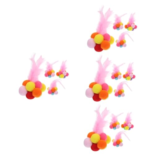Supvox 16 STK Knabberndes Katzenspielzeug Katzenball Kätzchen Spielzeug Kratzball Für Katzen Kätzchenkratzer Katzenspielzeug Bälle Mit Glocken Handbuch Den Ball Schnappen Plüsch Supvox 16 STK Knabberndes Katzenspielzeug Katzenball Kätzchen Spielzeug Kratzball Für Katzen Kätzchenkratzer Katzenspielzeug Bälle Mit Glocken Handbuch Den Ball Schnappen Plüsch von Supvox