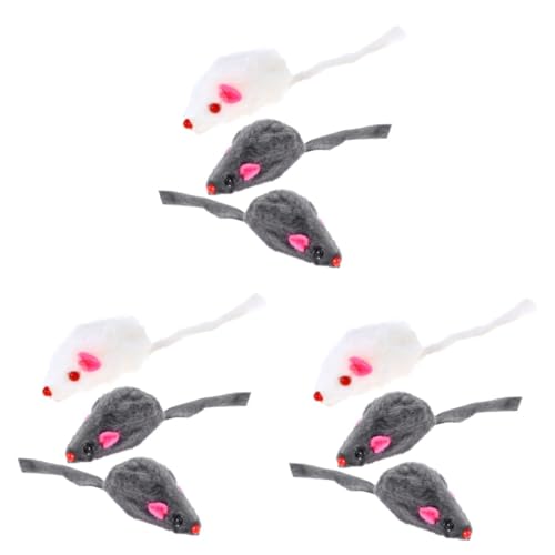 Supvox 18 STK Mäuse Spielzeug Mäuse-katzenspielzeug Ausgestopft Spielzeug Für Haustiere Interaktives Katzenspielzeug Für Wohnungskatzen Katze Teaser Mit Geräuschen Haustierzubehör Supvox 18 STK Mäuse Spielzeug Mäuse-katzenspielzeug Ausgestopft Spielzeug Für Haustiere Interaktives Katzenspielzeug Für Wohnungskatzen Katze Teaser Mit Geräuschen Haustierzubehör von Supvox