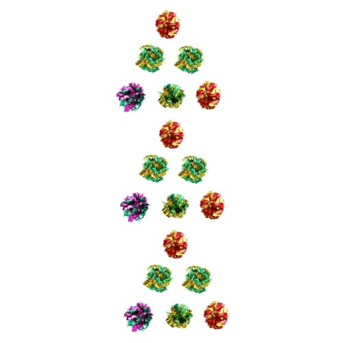 Supvox 18 STK Katzenspielzeugbälle Knisterbälle Katzenspielzeug Massenspielzeug Interaktives Katzenspielzeug Katzenübung Spielzeuge Crinkle-Bälle für Katzen Katzenspielzeug für Haustiere Supvox 18 STK Katzenspielzeugbälle Knisterbälle Katzenspielzeug Massenspielzeug Interaktives Katzenspielzeug Katzenübung Spielzeuge Crinkle-Bälle für Katzen Katzenspielzeug für Haustiere von Supvox