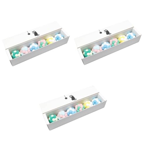 Supvox 18 Stück Katzenspielzeug Ball Katzenplüschspielzeug Katzenspielzeug Mit Glocke Spielzeug Für Kätzchen Katze Neckendes Spielzeug Haustierspielzeug Haustierglockenspielzeug Supvox 18 Stück Katzenspielzeug Ball Katzenplüschspielzeug Katzenspielzeug Mit Glocke Spielzeug Für Kätzchen Katze Neckendes Spielzeug Haustierspielzeug Haustierglockenspielzeug von Supvox