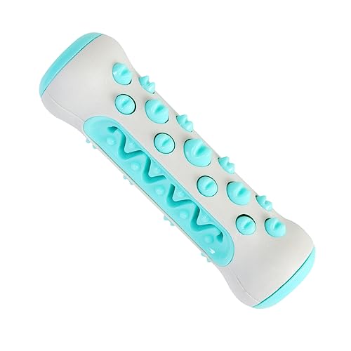 Supvox 1stück Hund Kauspielzeug Für Gesunde Zähne Langlebiger Kau-Stick Zahnpflege Vielseitiges Spielzeug Für Hunde Für Zuhause Und Unterwegs Silber See-blau von Supvox