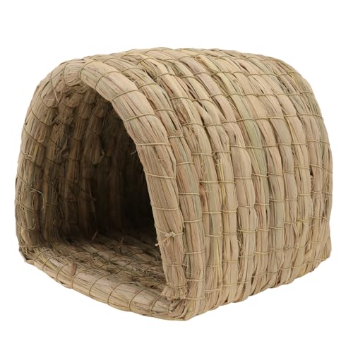 Supvox Bett Gewebtes Nest Faltbarer Deko Tunnel Für Kleintiere Warm/kühl Handgefertigt von Supvox