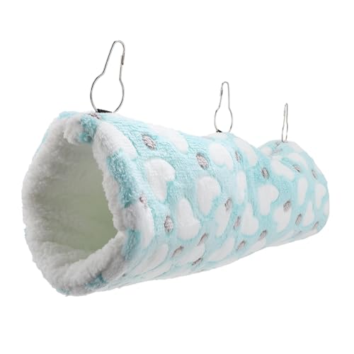 Supvox Plüsch-Hamster-tunnelnest Haustierbett Haustier-hamsterbett Weicher Velours Bequem Für Eichhörnchen Meerschweinchen Papageien Eichhörnchen von Supvox