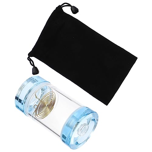 Supvox Organisches Glas Einzellochglas Zwitscherhalter Für Behälter Kristalltank Haustierbeobachtungsglas von Supvox
