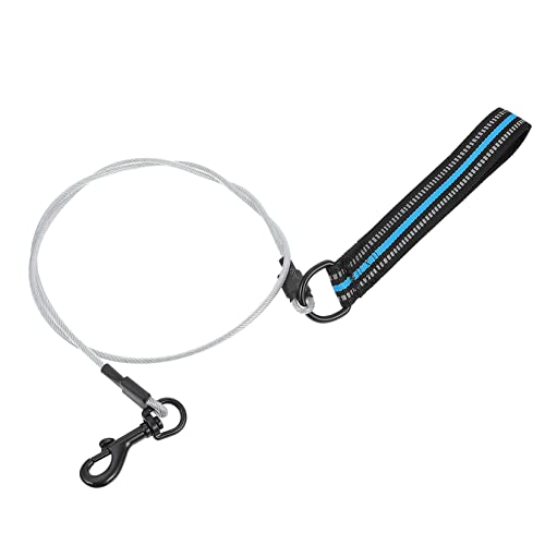 Supvox Hundeleine Aus Stahldraht Outdoor-spazierseil für Große Hunde Samojeden und Supvox Hundeleine Aus Stahldraht Outdoor-spazierseil für Große Hunde Samojeden und von Supvox