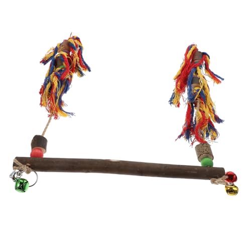 Supvox Hahn Holz Schaukel Vogel Papagei Spielzeug für Coop Pet Hängebrücke Huhn Spielzeug Bequem Huhn Ständer Supvox Hahn Holz Schaukel Vogel Papagei Spielzeug für Coop Pet Hängebrücke Huhn Spielzeug Bequem Huhn Ständer von Supvox