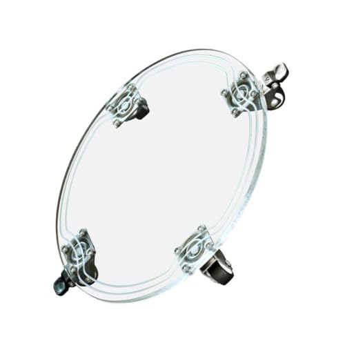Supvox 1Stk transparenter mobiler Blumentopf Blumentopfständer Korb Pflanzenständer gestufter Pflanzenständer Pflanzenroller zimmerpflanzen Pflanzentopfhalter Blumentopf mit Tablett TPE von Supvox