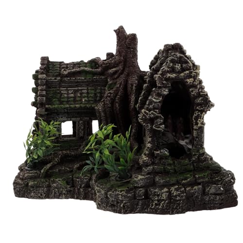 Supvox 1Stück Aquarium Harz Dekoration Fischtank Hideaway Ornament Gestaltung Für Aquarien Sicher Und Gesund Für Haustiere Kompakt Und Erschwinglich von Supvox