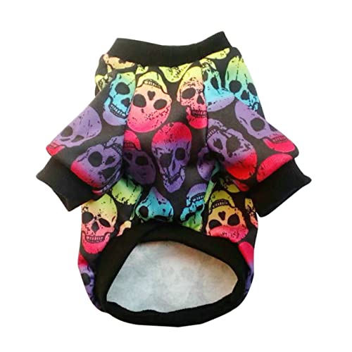 Supvox 1stück Halloween Hundekostüm Mit Lustigem -Design Atmungsaktiver Hundepullover Für Partys Und Outdoor-aktivitäten Für Kleine Und Mittelgroße Haustiere von Supvox