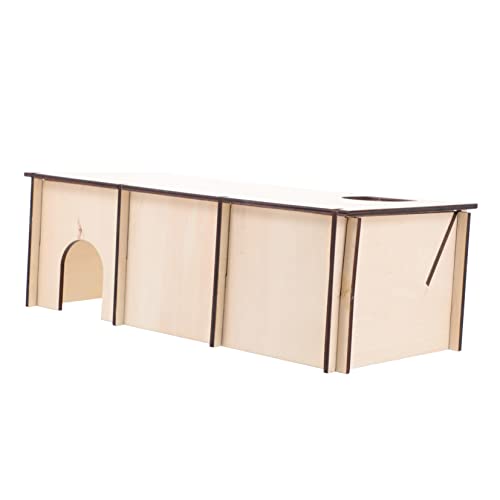 Supvox Dekoratives Holznest Für Hamster 30x15x10 Wohnraum Stabiles Haustier Schlafhaus Supvox Dekoratives Holznest Für Hamster 30x15x10 Wohnraum Stabiles Haustier Schlafhaus von Supvox
