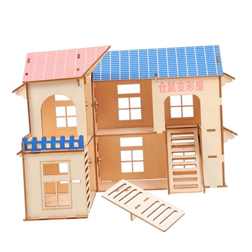 Supvox 1stk Hamstervilla Haustier Hamstersand Käfig Hamsterleiter Einstreu Für Hamster Mäusefalle Großer Hamster Meerschweinchen Bett Rennmaus Kleines Tierhaus Labyrinth Hölzern Supvox 1stk Hamstervilla Haustier Hamstersand Käfig Hamsterleiter Einstreu Für Hamster Mäusefalle Großer Hamster Meerschweinchen Bett Rennmaus Kleines Tierhaus Labyrinth Hölzern von Supvox