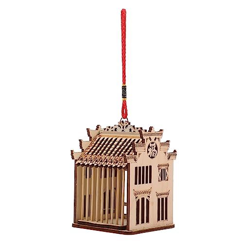 Supvox Käfig für Cricket-Box Aus Holz Fein Poliert Sicher für Jungen und Mädchen Erkundung von Supvox