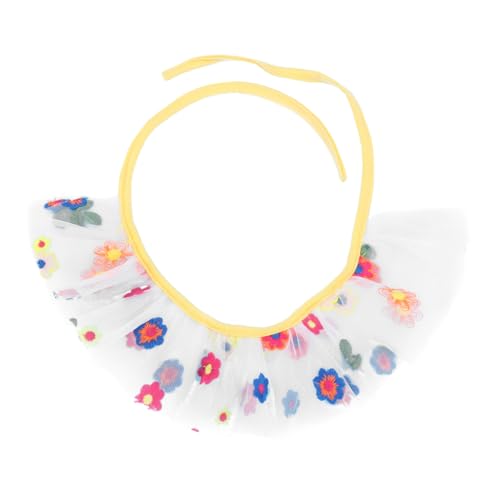 Supvox 1stück Haustier Halsband Mit Besticktem Halstuch Niedliches Hundelätzchen Für Kleine Hunde Für Feste Geburtstage Und Besondere Anlässe Supvox 1stück Haustier Halsband Mit Besticktem Halstuch Niedliches Hundelätzchen Für Kleine Hunde Für Feste Geburtstage Und Besondere Anlässe von Supvox