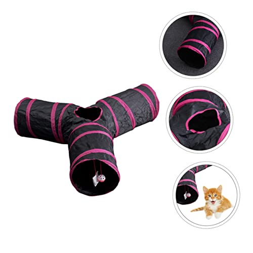 Supvox 1pc Katzenspielzeug für Indoor-Katzen Katzentunnel Spielzeug Spaß Haustier Tunnel von Supvox