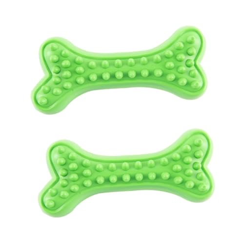 Supvox 2 STK Bissfester Molarenstab Für Hunde Hündchenspielzeug Kauspielzeug Für Welpen Beim Zahnen Beißspielzeug Für Hunde Lustiges Hundespielzeug Welpenknochen Zahnbürste Gummi Sauber von Supvox