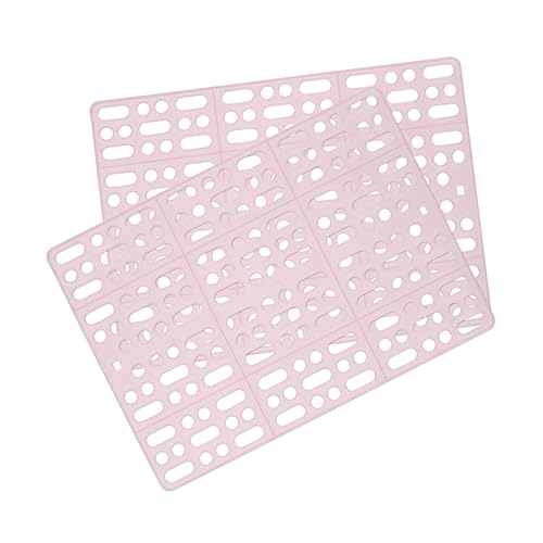 Supvox 2 STK Haustiermatte Hasen zubehör für den käfig kaninchenstall zubehör Haustierkäfig Netz Küche puuss Wurfkissen Kaninchen-Fußmatte Meerschweinchen Bodenmatte Haustierbett Rosa von Supvox
