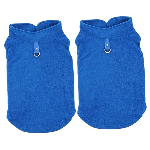 Supvox 2 STK Haustierweste Haustierkleidung Warme Hundeweste Partykleidung Für Haustiere Winterjacke Für Welpen Warme Weste Winterkleidung Für Katzen Hundekleidung Welpenmantel Vlies Blue Supvox 2 STK Haustierweste Haustierkleidung Warme Hundeweste Partykleidung Für Haustiere Winterjacke Für Welpen Warme Weste Winterkleidung Für Katzen Hundekleidung Welpenmantel Vlies Blue von Supvox