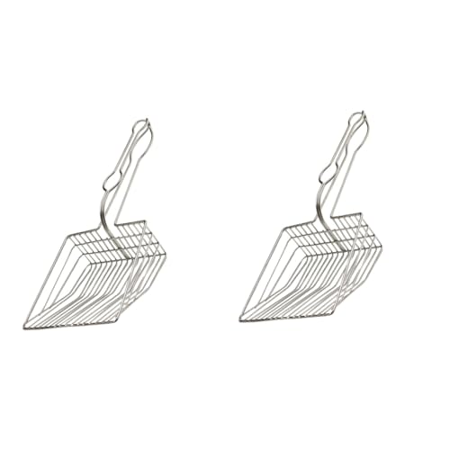 Supvox 2 STK Schaufel Für Katzenstreu Wurf Müllschaufel Aus Metall Haustierstreuschaufel Mit Bequemem Griff Metallschaufel Katze Metall Tablett Katze Sandschaufel Tasche Moment Müllbeutel Supvox 2 STK Schaufel Für Katzenstreu Wurf Müllschaufel Aus Metall Haustierstreuschaufel Mit Bequemem Griff Metallschaufel Katze Metall Tablett Katze Sandschaufel Tasche Moment Müllbeutel von Supvox