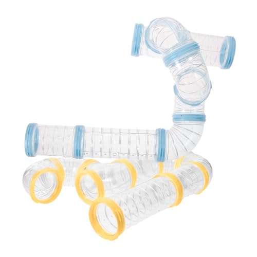 Supvox 2er-Pack Hamsterkäfigzubehör Hamsterrohr Spielzeug Außenrohr Für Kleintiergehege von Supvox
