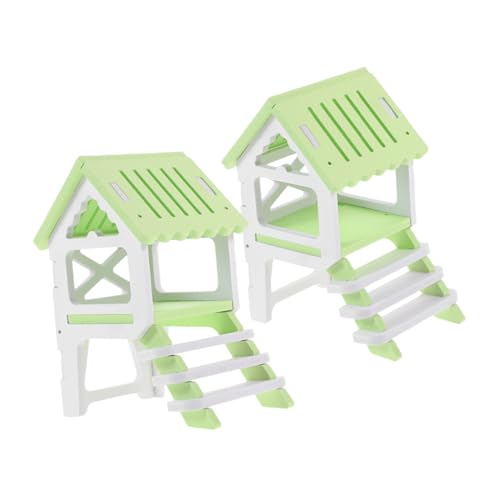 Supvox 2 Sets Hamsternest Mit Versteck Und Rampe Langlebiges Und Komfortables Zuhause Für Meerschweinchen von Supvox