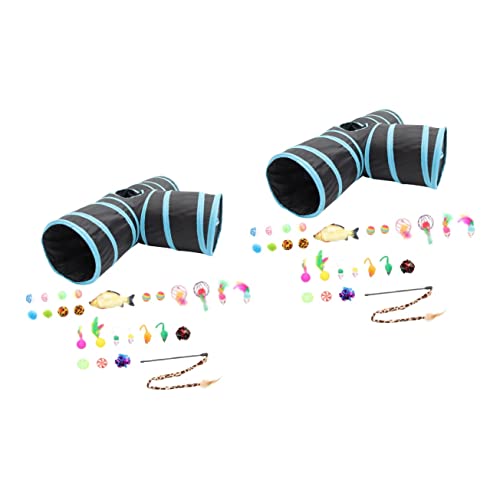 Supvox 2 Sets Großpackung Katzenspielzeug-Kollektion Interaktives Katzenspielzeug Katzenanzug Spannendes Spielzeug Für Hauskatzen Supvox 2 Sets Großpackung Katzenspielzeug-Kollektion Interaktives Katzenspielzeug Katzenanzug Spannendes Spielzeug Für Hauskatzen von Supvox