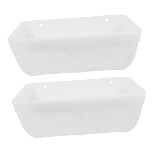 Supvox 2 Sets Zum Aufhängen Futtertrog Coop Feeder Geflügel Supply Coop Feeding Container Coop Supplies Geflügel Feeder Geflügel Feeding Container Ziege Feeder Coop Feeding Device von Supvox