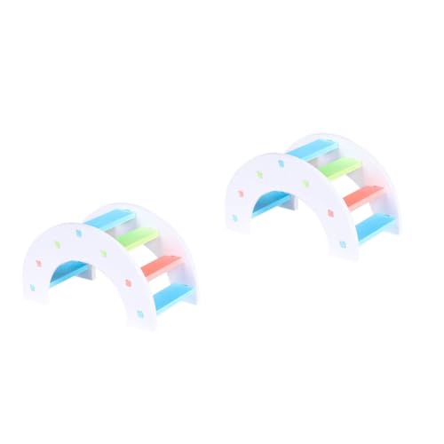 Supvox 2stücke Hamster Spielzeug Bunte Brücke Für Kleintiere Kletterspielzeug Und Aktivitätsbrücke Für Hamster Und Kleine Haustiere Fördert Geschicklichkeit Und Spaß Supvox 2stücke Hamster Spielzeug Bunte Brücke Für Kleintiere Kletterspielzeug Und Aktivitätsbrücke Für Hamster Und Kleine Haustiere Fördert Geschicklichkeit Und Spaß von Supvox
