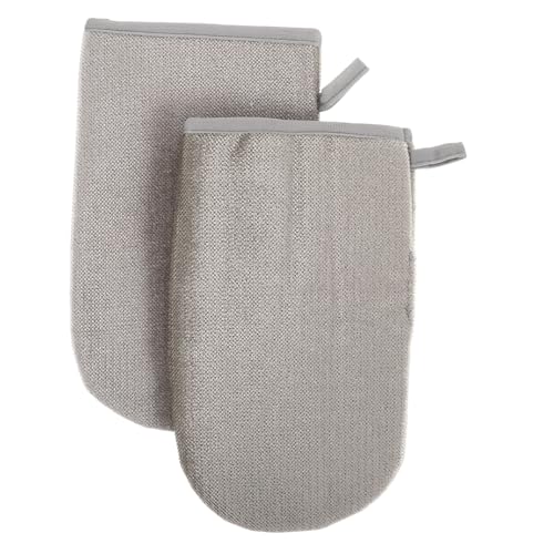 Supvox 2 Stück Doppelseitige Pet Hair Removal Handschuhe mit Statischer Absorption Wiederverwendbare Tierhaarentferner für Kleidung Möbel Teppiche und Autositze Vielseitige von Supvox