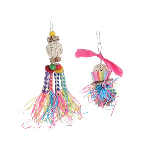 Supvox 2stücke Vogel Spielzeug Papagei Kauspielzeug Aus Pappe Für Kleine Mittelgroße Vögel Sittiche Conures Mit Futter Suchspaß Für Käfig Aufhängen Bereicherung Und Beschäftigung Supvox 2stücke Vogel Spielzeug Papagei Kauspielzeug Aus Pappe Für Kleine Mittelgroße Vögel Sittiche Conures Mit Futter Suchspaß Für Käfig Aufhängen Bereicherung Und Beschäftigung von Supvox