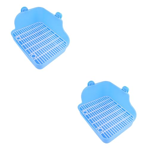 Supvox 2 Stück Hamster Kaninchen Quadratische Toilettenschüssel Kleintierkäfigversorgung Innenkaninchenstall Katzentoilettentrainer Welpen PIPI Pads Für Kleine Hunde Dreiecks Supvox 2 Stück Hamster Kaninchen Quadratische Toilettenschüssel Kleintierkäfigversorgung Innenkaninchenstall Katzentoilettentrainer Welpen PIPI Pads Für Kleine Hunde Dreiecks von Supvox