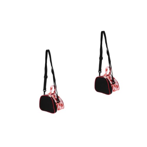 Supvox 2 Stücke Atmungsaktive Haustier Tasche Hamster Reise Träger Tasche Tier Träger Tragbare Guinea Pig Tasche von Supvox