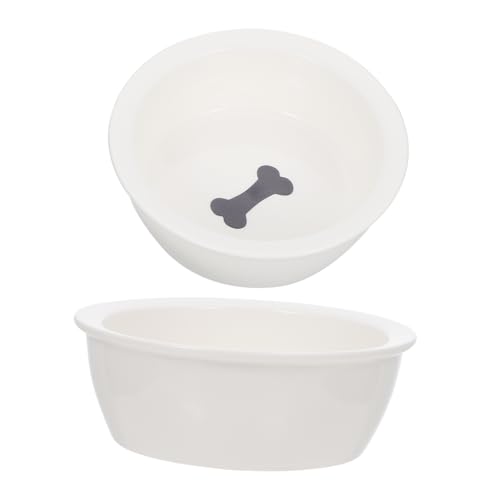 Supvox Futternapf-Set für Haustiere Katzen- und Hundenapf Doppelnapf Keramik-hundenapf Whisker-freundlicher Futternapf für Haustiere Supvox Futternapf-Set für Haustiere Katzen- und Hundenapf Doppelnapf Keramik-hundenapf Whisker-freundlicher Futternapf für Haustiere von Supvox