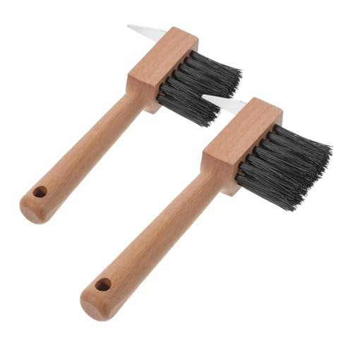 Supvox 2 Stück Hufeisenhakenbürste Pferdetrimmwerkzeuge Hufpflegebürste -Reinigungswerkzeuge Hufpflegeclip -Schleifspitz Hufkratzer für Nutztiere Hufhacke Plastik Beige Supvox 2 Stück Hufeisenhakenbürste Pferdetrimmwerkzeuge Hufpflegebürste -Reinigungswerkzeuge Hufpflegeclip -Schleifspitz Hufkratzer für Nutztiere Hufhacke Plastik Beige von Supvox