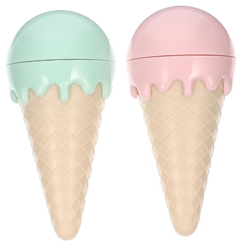 Supvox 2 Stück Katzenminze Eiscreme Form Interaktive Kätzchen Spielzeuge für Zahnpflege Beschäftigung Portable Katzenspielzeuge Grün von Supvox