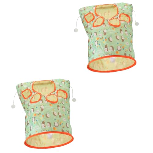 Supvox 2 Stücke Katze Haustier Spielzeug Katze Tunnel Spielzeug Für Indoor Katzen Katze Versteckt Tunnel Pet Rohr Spielzeug von Supvox