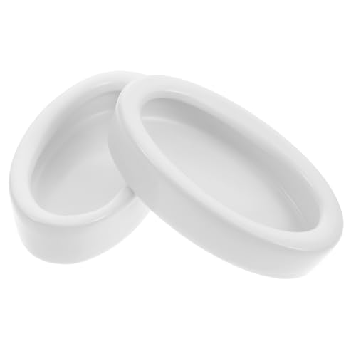 Supvox 2 Stück Keramik Futternapf für Reptilien Ovaler Anti Flucht Wassernapf mit erhöhtem Innenrand Robust und Langlebig für Bartagamen Geckos und Schildkröten im Terrarium Supvox 2 Stück Keramik Futternapf für Reptilien Ovaler Anti Flucht Wassernapf mit erhöhtem Innenrand Robust und Langlebig für Bartagamen Geckos und Schildkröten im Terrarium von Supvox