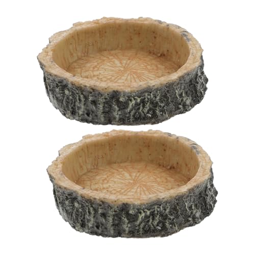 Supvox 2pcs Reptilien-futtermittel Eidechsen-futternapf Speziell Entworfener Rand-schildkröten-wassernapf Sicher für Den Einsatz mit Haustieren Supvox 2pcs Reptilien-futtermittel Eidechsen-futternapf Speziell Entworfener Rand-schildkröten-wassernapf Sicher für Den Einsatz mit Haustieren von Supvox