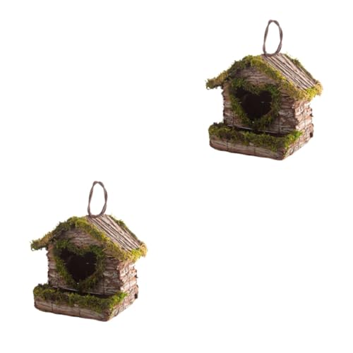 Supvox 2 Stücke Einzigartige Handgemachte Vogel Hängende Dekoration Für Balkon Blumenkorb Vogelhaus Set Für Nymphensittich Supvox 2 Stücke Einzigartige Handgemachte Vogel Hängende Dekoration Für Balkon Blumenkorb Vogelhaus Set Für Nymphensittich von Supvox