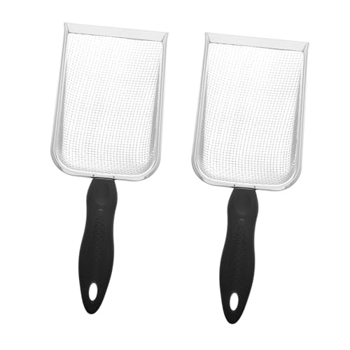 Supvox 2 Stück Schaufel für Katzenstreu Haustier Reinigung Haustier-Müllschaufel Reptilienstreuschaufel Hühnerstallschaufel Katzenstreu Scoop Welpenstreu Schaufel Kotschaufel Metall Black Supvox 2 Stück Schaufel für Katzenstreu Haustier Reinigung Haustier-Müllschaufel Reptilienstreuschaufel Hühnerstallschaufel Katzenstreu Scoop Welpenstreu Schaufel Kotschaufel Metall Black von Supvox