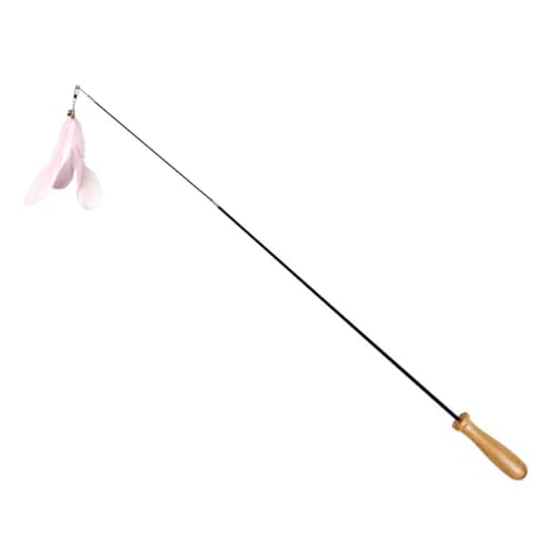 Supvox 2 Stück Teiliges Katzenspielzeug Ausziehbare Teaser Sticks mit Robustem Holzgriff und Flexiblen Carbonfaser Stangen Verstellbar mit Federanhänger Interaktives Katzenspielzeug für Supvox 2 Stück Teiliges Katzenspielzeug Ausziehbare Teaser Sticks mit Robustem Holzgriff und Flexiblen Carbonfaser Stangen Verstellbar mit Federanhänger Interaktives Katzenspielzeug für von Supvox