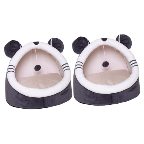 Supvox 2 Stück Warmes Haustierbett Welpen Schlafbett Haustier Schlafzubehör Bequemes Haustierbett Haustier Nest Für Den Innenbereich Zoohandlungszubehör Katzen Beruhigungsbett Supvox 2 Stück Warmes Haustierbett Welpen Schlafbett Haustier Schlafzubehör Bequemes Haustierbett Haustier Nest Für Den Innenbereich Zoohandlungszubehör Katzen Beruhigungsbett von Supvox